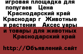 игровая площадка для попугаев › Цена ­ 1 000 - Краснодарский край, Краснодар г. Животные и растения » Аксесcуары и товары для животных   . Краснодарский край